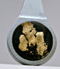 Letter Opener - Black Glass with Gold Mica